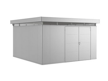Biohort Gerätehaus CasaNova aus Metall in silber-metallic