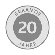 Button - 20 Jahre Garantie