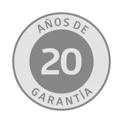 Botón - 20 años de garantía