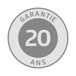 Bouton - 20 ans de garantie