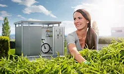 Biohort Metallgerätehäuser überzeugen mit höchster Qualität & Langlebigkeit