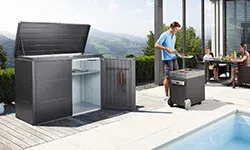 HighBoard - Eleganter Aufbewahrungsschrank aus Metall