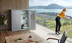 Romeo- Outdoor-Schrank aus Metall