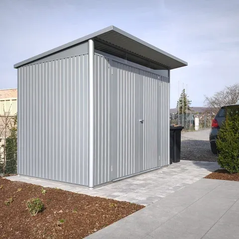 Kundenfoto Gerätehaus Avantgarde Eco in Silber-metallic