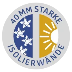CasaNova Button - 40 mm starke Isolierwände