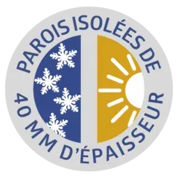 CasaNova button - murs isolés de 40 mm d'épaisseur