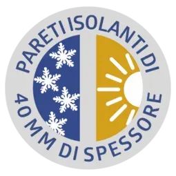 Pulsante CasaNova - Pareti isolate di 40 mm di spessore