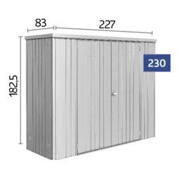Geräteschrank Skizze Gr. 230