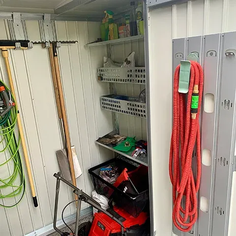 Geräteschrank Kundenfoto