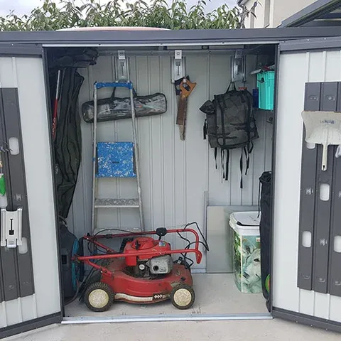 Geräteschrank Kundenfoto