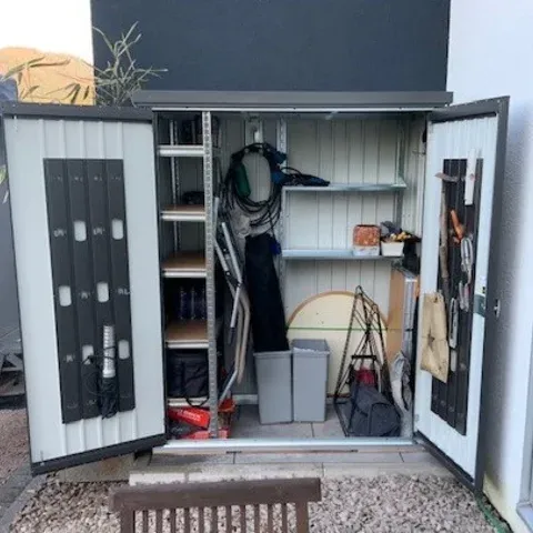 Geräteschrank Kundenfoto