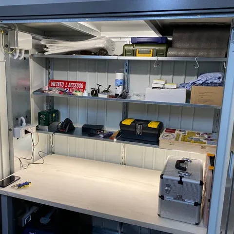 Geräteschrank Kundenfoto