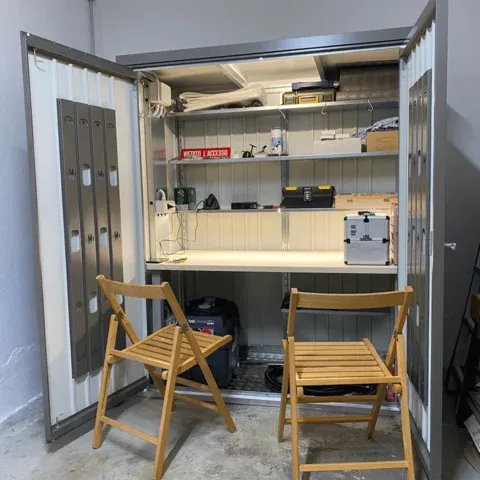Geräteschrank Kundenfoto