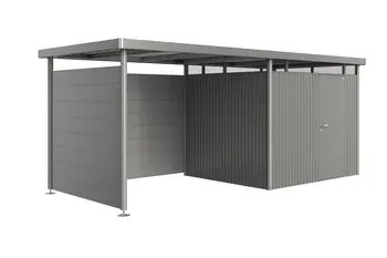 HighLine H3 quarzgrau-metallic mit Seitendach