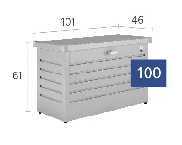 PaketBox Skizze mit Größenangabe