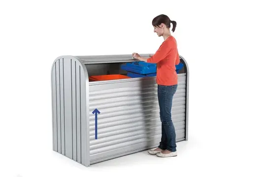 StoreMax silber-metallic Anwendungsbeispiel