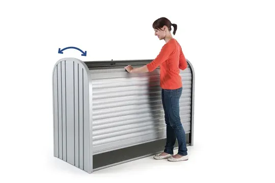 StoreMax Anwendungsbeispiel Rollladen-Öffnungssystem