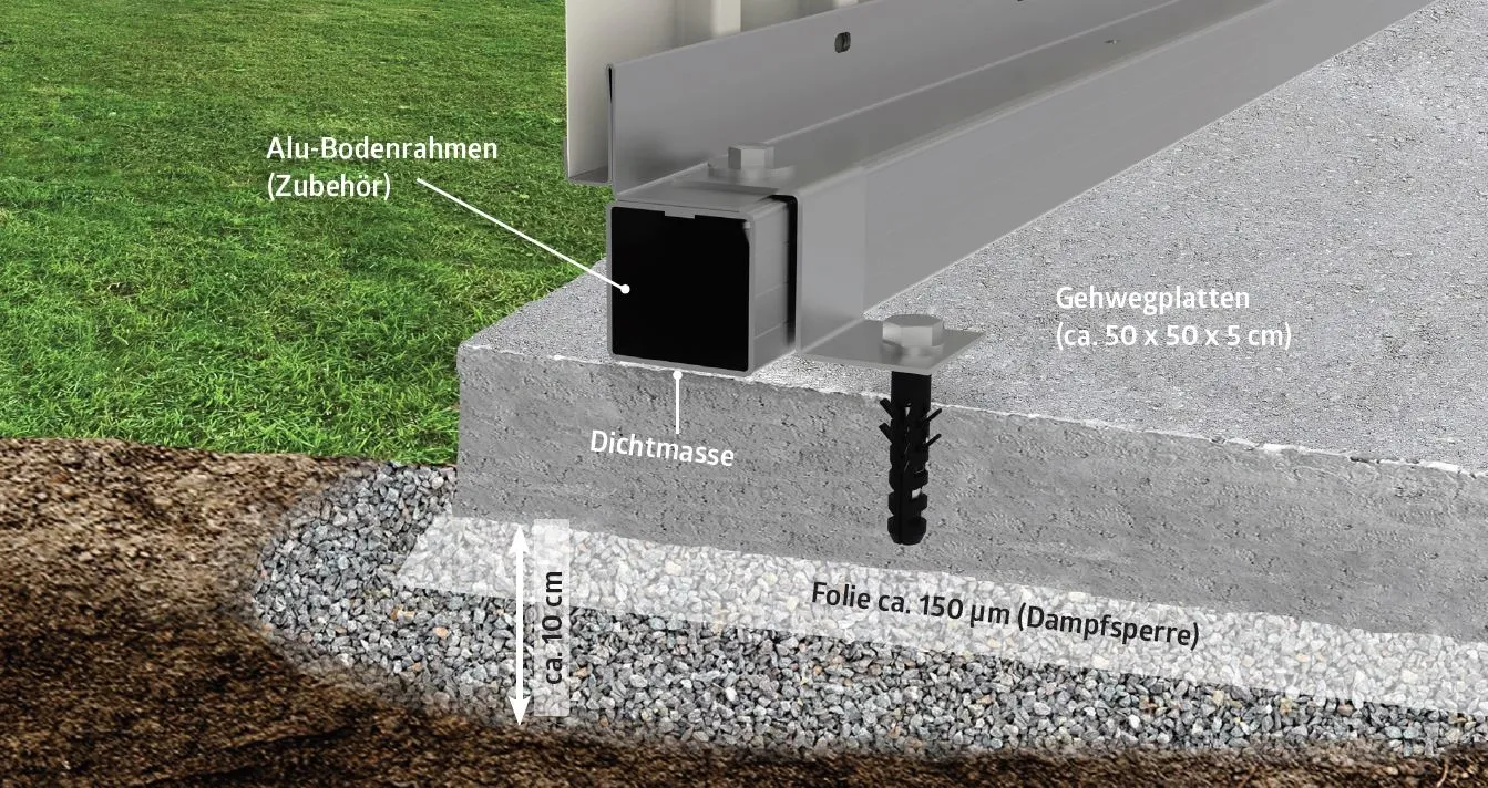 Betonplatten (Gehwegplatten) Biohort