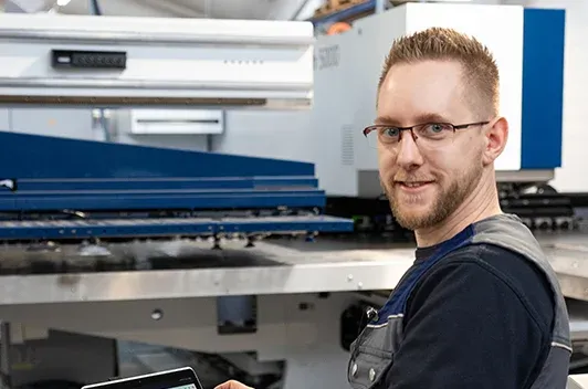 Mitarbeiter Produktion & Werkzeugbau | © Mitarbeiter Produktion & Werkzeugbau
