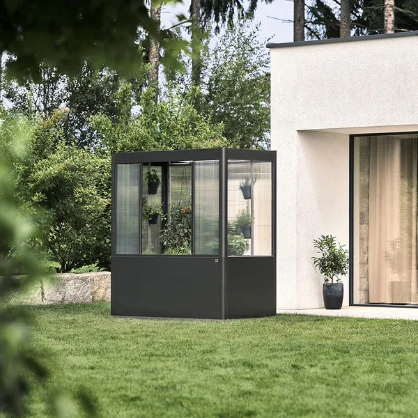 Metal garden shed - Modern garden house from Biohort - Biohort United ...