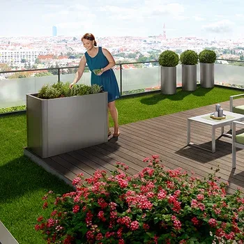 Belvedere Pflanzbeet für Balkon & Terrasse