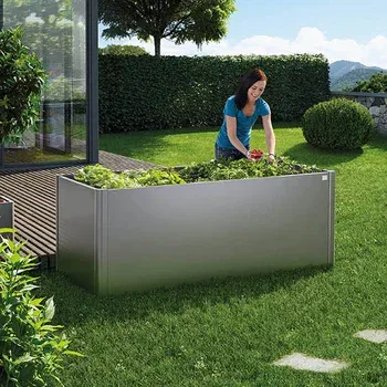 Hochbeet aus Metall