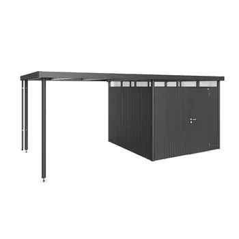 HighLine Metall-Gerätehaus mit Flachdach