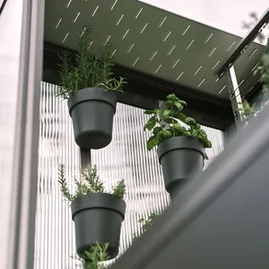 Plant pot set for greenhouse Florentina 3 pots