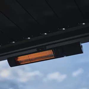 Radiant heater with WiFi app control