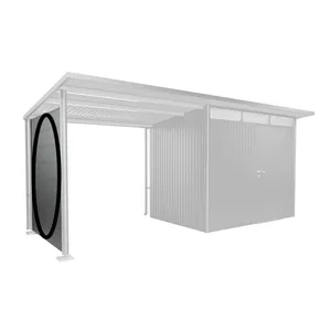 Side wall for side canopy for garden shed AvantGarde