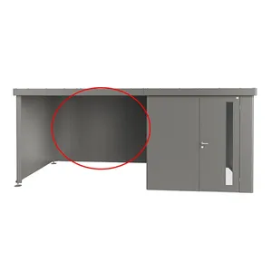 Back Wall for Neo Garden Shed Side Canopy