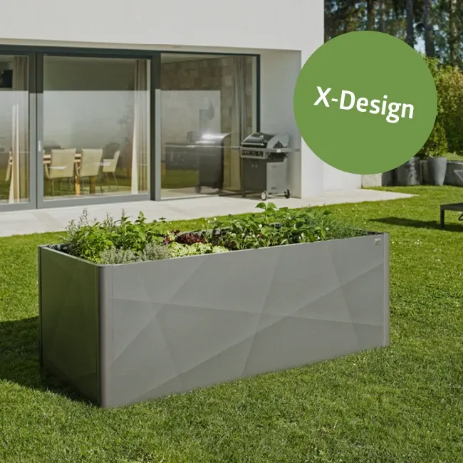 Metal raised garden beds with cover & modern - Biohort - Biohort