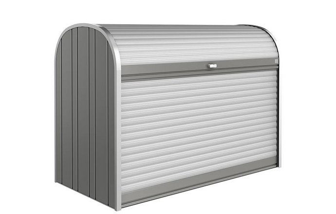 Biohort Gerätebox StoreMax aus Metall in quarzgrau-metallic